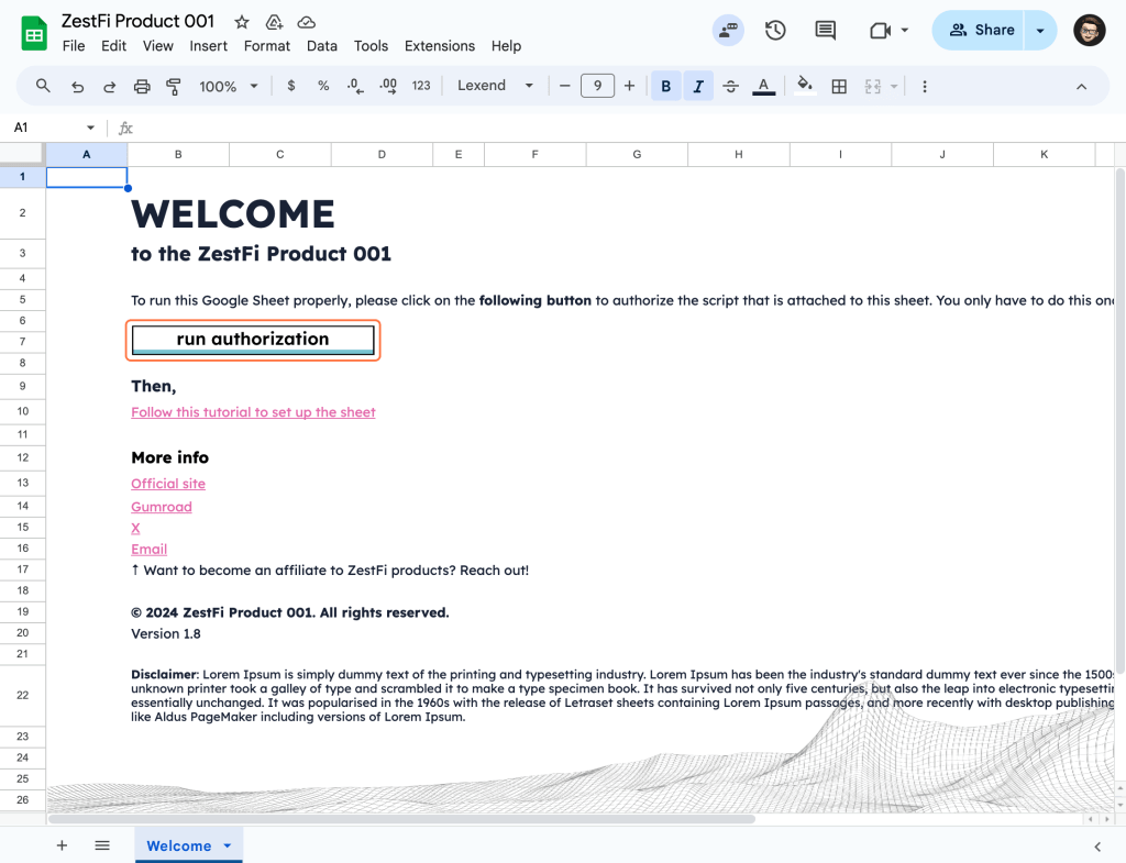 Tutorial: How to Authorize Scripts in ZestFi&nbsp;Products